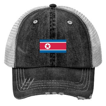 Discover North korea Trucker Hats