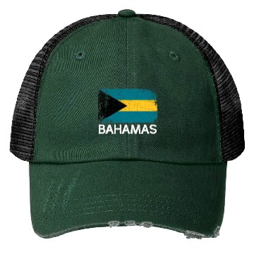 Discover Bahamian Flag Made In Bahamas Trucker Hats