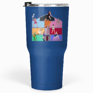 Discover Eras Tour Lover House Tumblers 30 oz