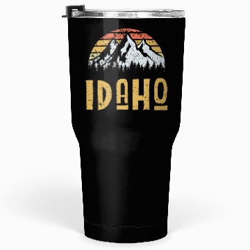 Discover Vintage Retro Id Idaho Us Mountain State Tumblers 30 Oz