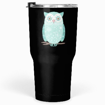 Discover A snow owl Tumblers 30 Oz