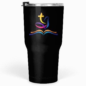 Discover religion dove fish cross Tumblers 30 Oz