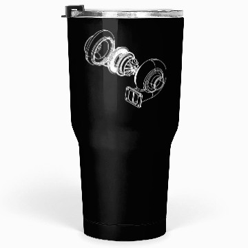 Discover Exploded Turbo White Tumblers 30 Oz
