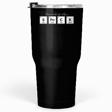 Discover Spock Periodic Table Tumblers 30 Oz