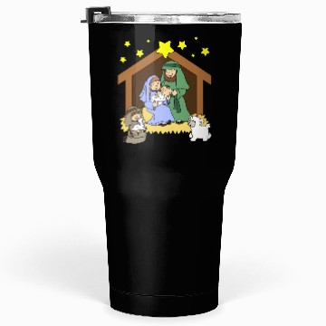Discover Nativity Scene Tumblers 30 Oz