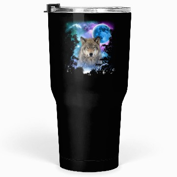 Discover Timber Wolf MidNight Forest Tumblers 30 Oz