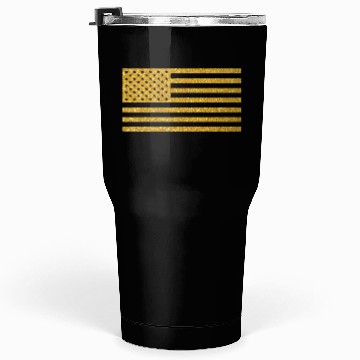 Discover US Flag Gold Glitter Tumblers 30 Oz