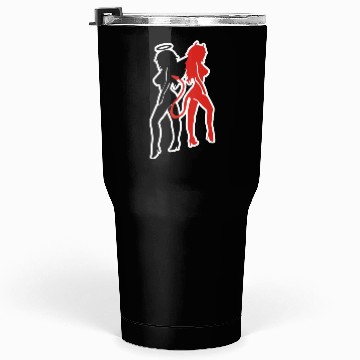 Discover Angel Devil Sexy Woman Tumblers 30 Oz