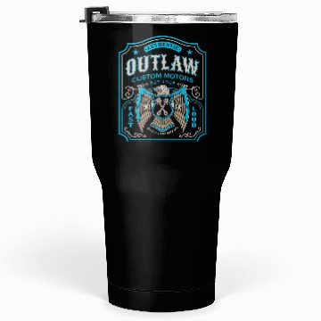 Discover Outlaw Motors Tumblers 30 Oz