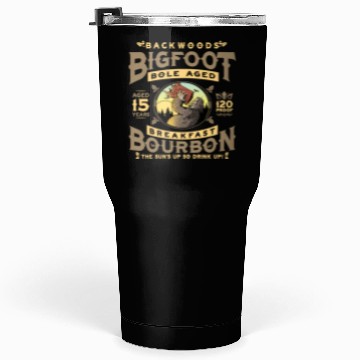 Discover Backwoods Bigfoot Bole-Aged Breakfast Bourbon Tumblers 30 Oz