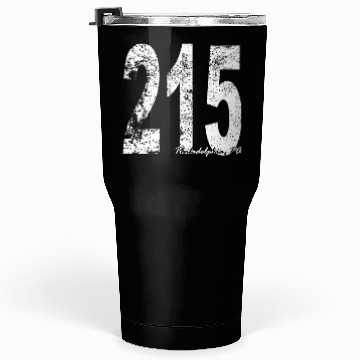 Discover Vintage Philadelphia Area Code 215 Tumblers 30 Oz