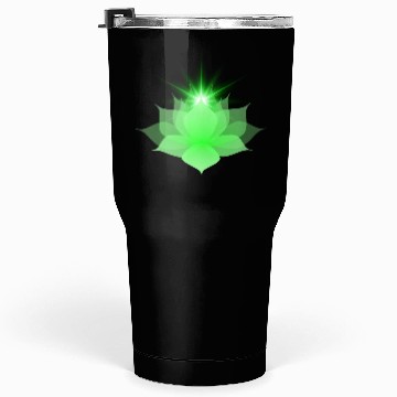 Discover Green Chakra Lotus Tumblers 30 Oz