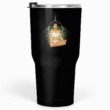 Discover Yoga Woman Tumblers 30 Oz