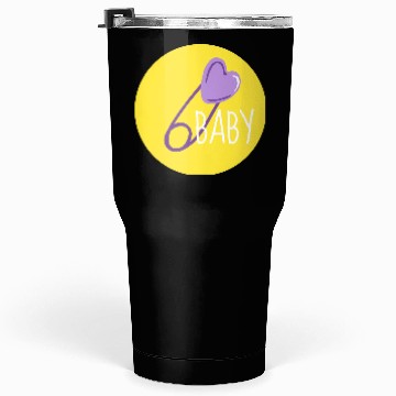 Discover Safety pin Tumblers 30 Oz