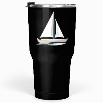 Discover sailing boat Tumblers 30 Oz