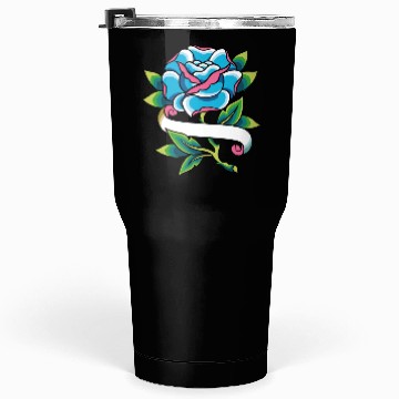 Discover Rose tattoo Tumblers 30 Oz