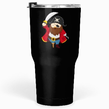 Discover Pirate captain Tumblers 30 Oz