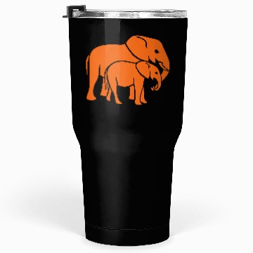 Discover Elephant Tumblers 30 Oz