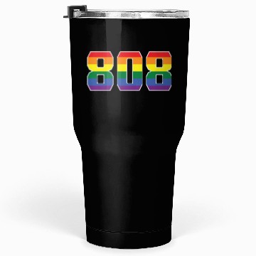 Discover Gay Pride 808 Honolulu Area Code Tumblers 30 Oz