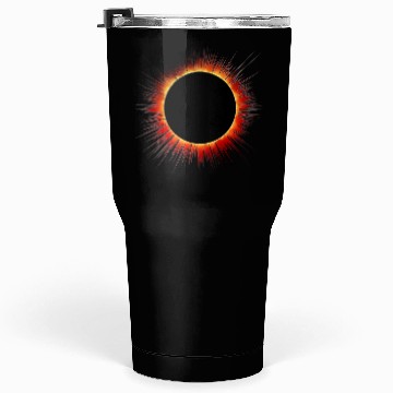 Discover Solar Eclipse Flare Burst Cartoon Tumblers 30 Oz