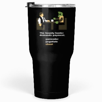 Discover Han and Greedo 8-Bit Tumblers 30 Oz
