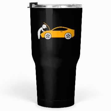 Discover A Mechanic Repairing A Car Tumblers 30 Oz