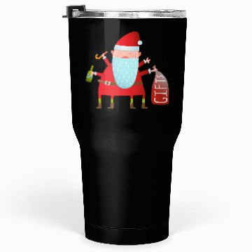 Discover Santa Claus Tumblers 30 Oz