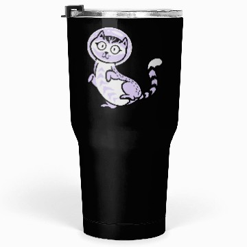 Discover Space cat Tumblers 30 Oz