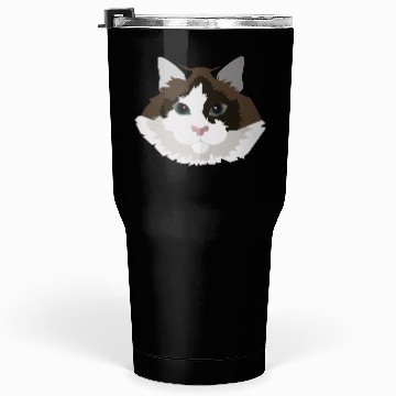 Discover Cat face Tumblers 30 Oz