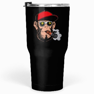 Discover Monkey smoke gift weed ganja Tumblers 30 Oz