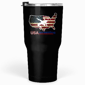 Discover USA Wrestling Tumblers 30 Oz