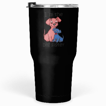 Discover I'm the Big Sister Tumblers 30 Oz