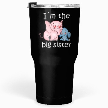 Discover I'm the Big Sister Tumblers 30 Oz