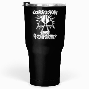Discover Corrosion Of Conformity Old School Logo Tumblers 30 Oz
