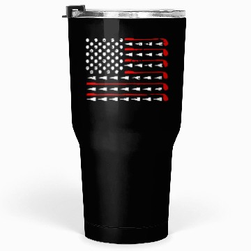 Discover AMERICAN FLAG GOLF Tumblers 30 Oz