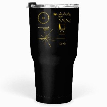 Discover NASA golden record official image voyager Tumblers 30 Oz
