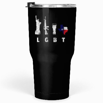 Discover Liberty Guns Beers Texas Support LGBT Tumblers 30 Oz