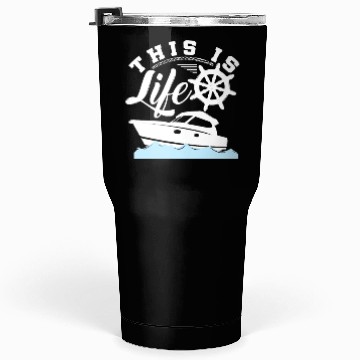 Discover Boat Sailing Yacht Sea Onean Tumblers 30 Oz