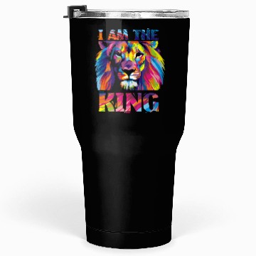 Discover I Am The King - Lion - Total Basics Tumblers 30 Oz