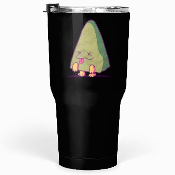 Discover It's not an avocado , it's a zombie triangle! Tumblers 30 Oz