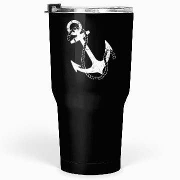 Discover Retro Nautical Anchor Tumblers 30 Oz