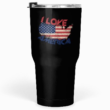 Discover I LOVE AMERICA Tumblers 30 Oz