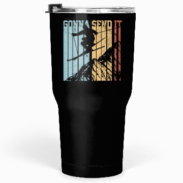 Discover Gonna Send It - Ski Vintage Gift Tumblers 30 Oz