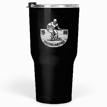 Discover Freestyle Snowboarding Graphic Design Tumblers 30 Oz