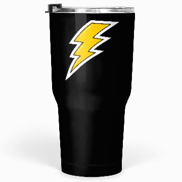 Discover Yellow Lightening, cartoon lightening bolt, bolt Tumblers 30 Oz