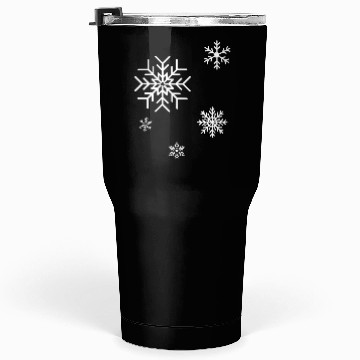 Discover Snowflake Pattern Tumblers 30 Oz