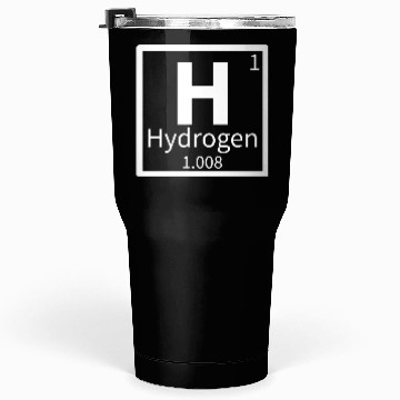 Discover Hydrogen — Periodic Table Element 1 Tumblers 30 Oz