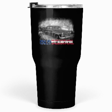 Discover oldschool us car Tumblers 30 Oz