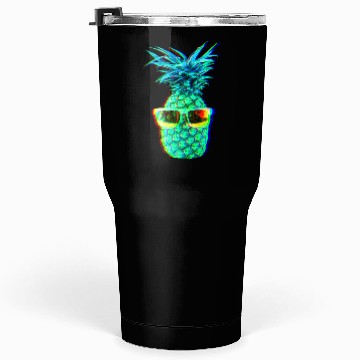 Discover EDM Pineapple EDM Trippy Neon Rave Tumblers 30 Oz