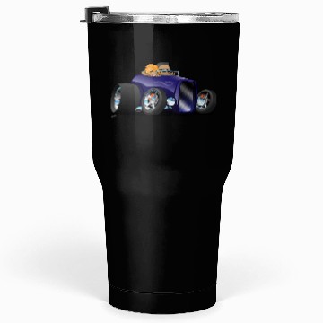 Discover Highboy hot rod deep purple roadster Tumblers 30 Oz